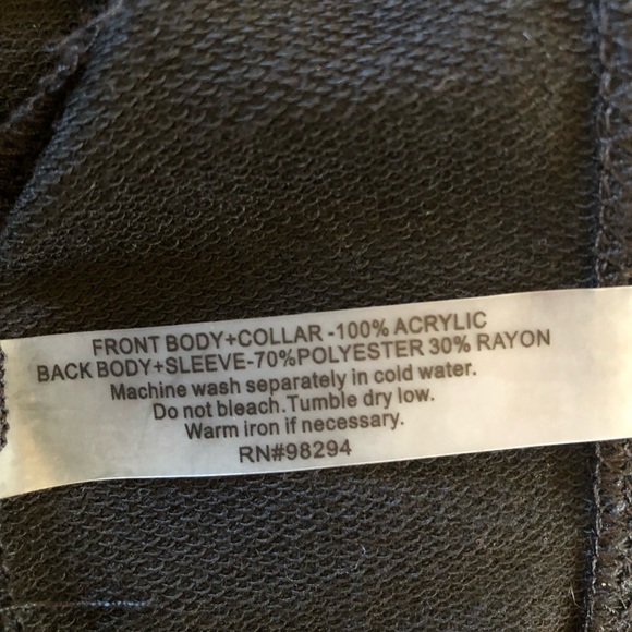 NWT Sweater Jacket - Picture 9 of 9